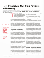 How Physicians Can Help Patients in Recovery